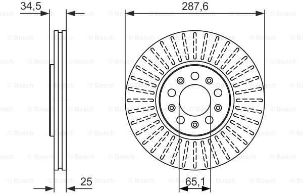 Brake Disc 0986479914