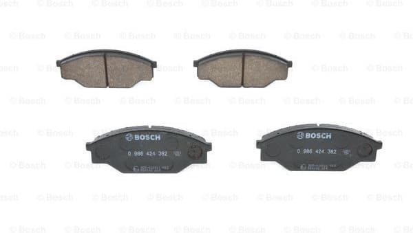 Brake Pad Set, disc brake 0986424382