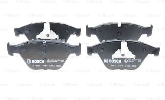 Brake Pad Set, disc brake 0986494898