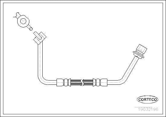 Brake Hose 19032196