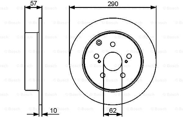Brake Disc 0986479448 - image 5