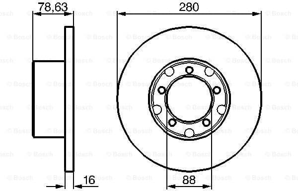 Brake Disc 0986478201 - image 5