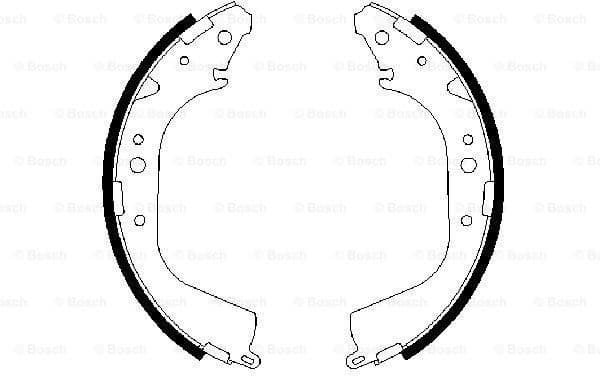Brake Shoe Set 0986487414