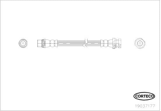 Brake Hose 19037177