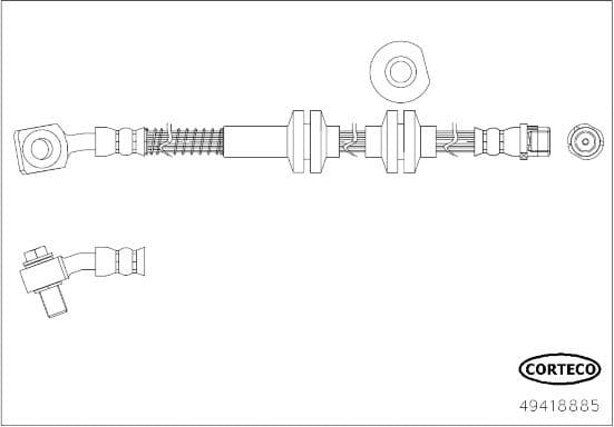 Brake Hose 49418885