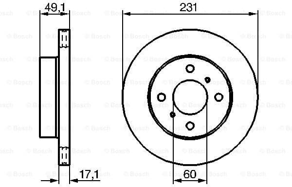 Brake Disc 0986479241 - image 5