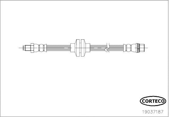 Brake Hose 19037187