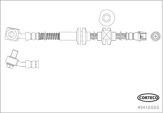 Brake Hose 49418888