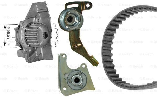 Water Pump & Timing Belt Kit 1987946967