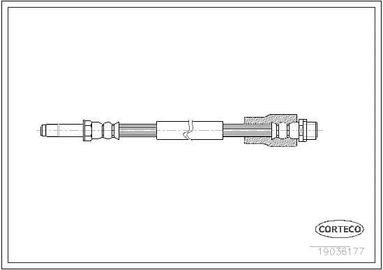Brake Hose 19036177