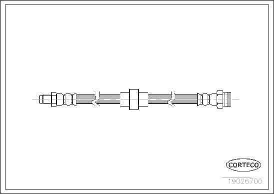 Brake Hose 19026700