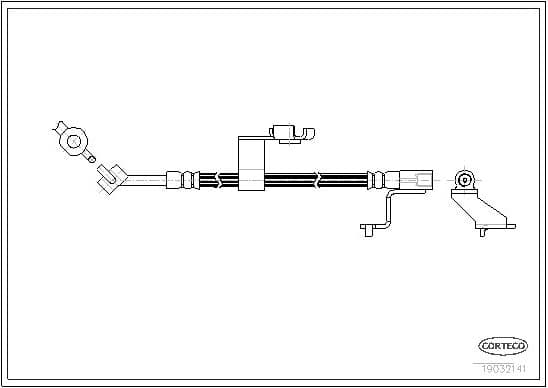 Brake Hose 19032141