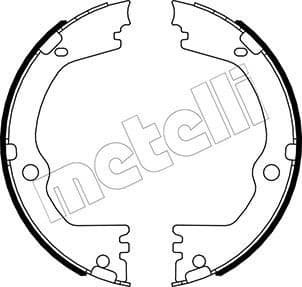 Brake shoes handbrake 53-0532