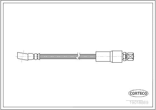 Brake Hose 19018869