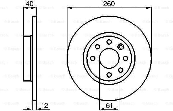 Brake Disc 0986478386