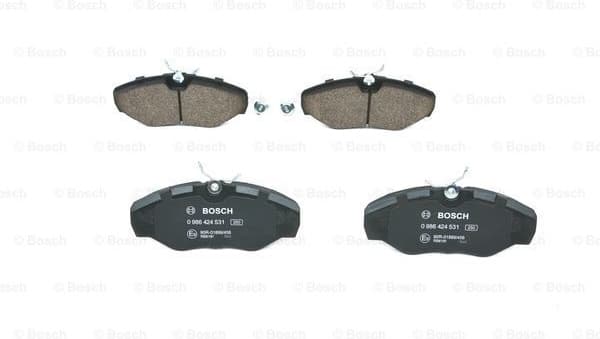 Brake Pad Set, disc brake 0986424531 - image 3