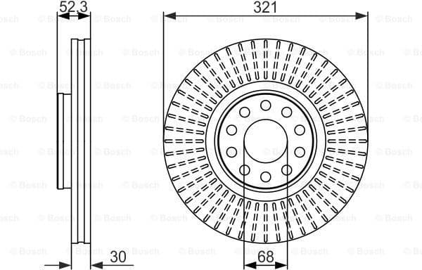 Brake Disc 0986479690