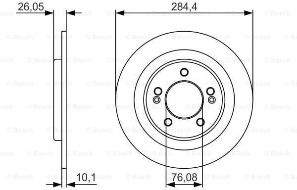 Brake Disc 0986479A47 - image 2