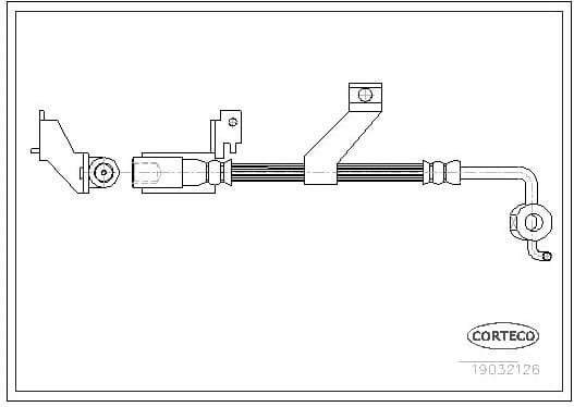 Brake Hose 19032126