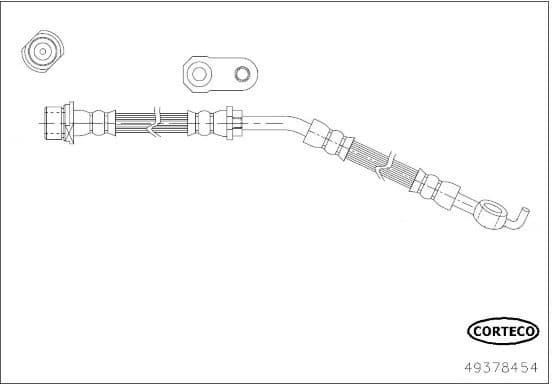 Brake Hose 49378454