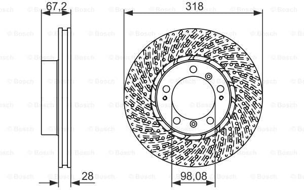 Brake Disc 0986479549 - image 5