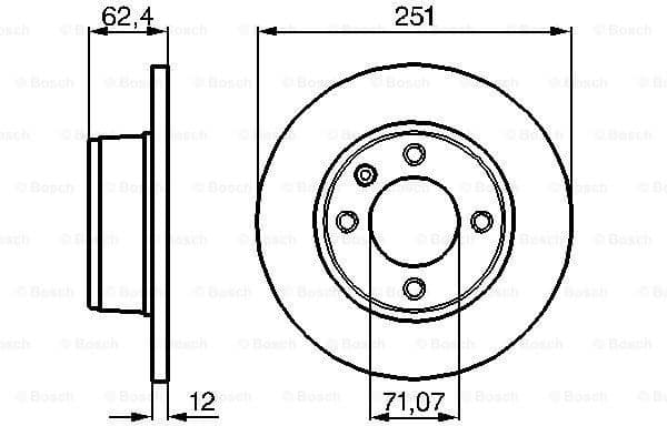 Brake Disc 0986478879
