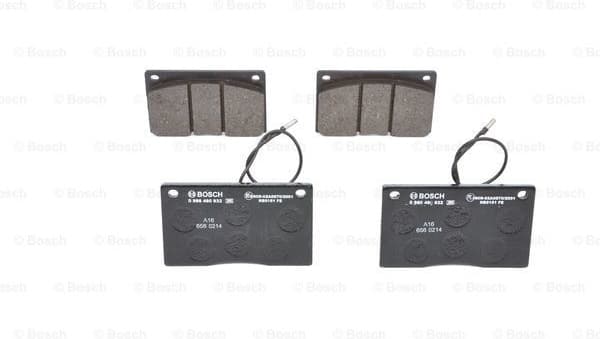Brake Pad Set, disc brake 0986460932 - image 3