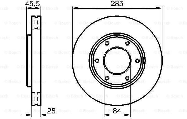 Brake Disc 0986478693 - image 5