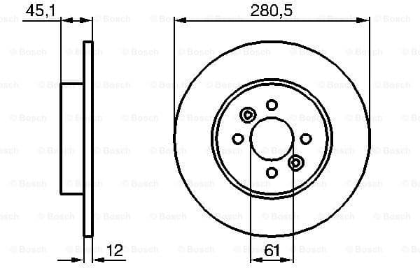 Brake Disc 0986479195 - image 5