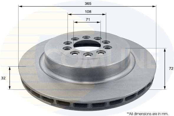 Brake Disc ADC1276V