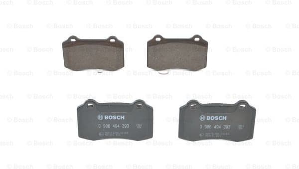 Brake Pad Set, disc brake 0986494393 - image 3