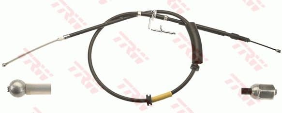 Cable Pull, parking brake GCH723