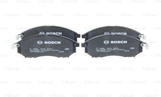 Brake Pad Set, disc brake 0986494890