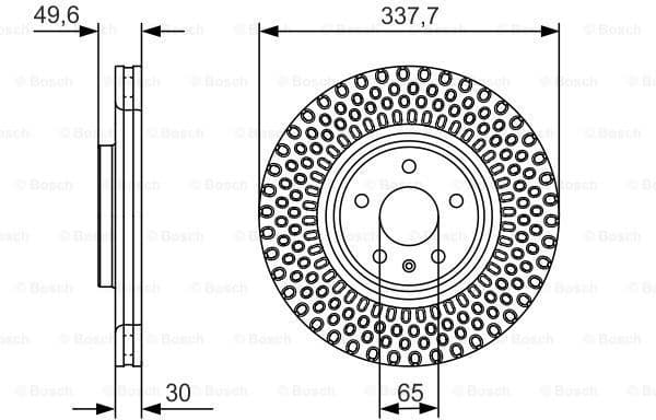 Brake Disc 0986479C90 - image 5