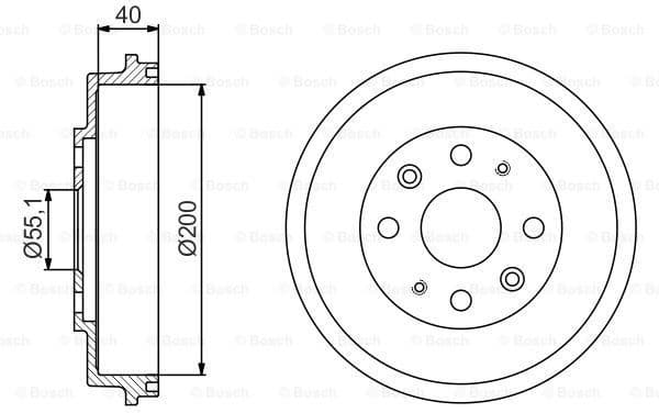Brake Drum 0986477191