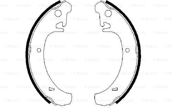Brake Shoe Set 0986487219 - image 5