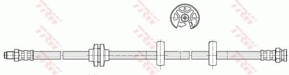 Brake Hose PHB596 - image 2