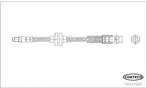 Brake Hose 19037261