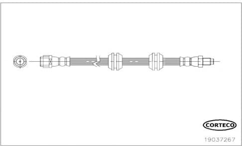 Brake Hose 19037267