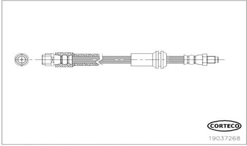 Brake Hose 19037268