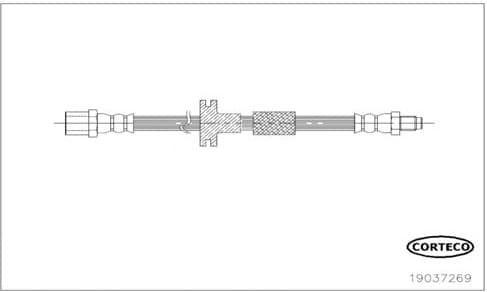 Brake Hose 19037269