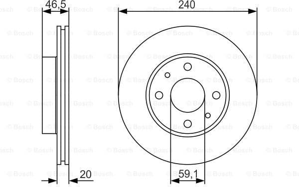 Brake Disc 0986479S74 - image 5