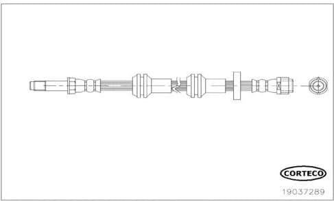 Brake Hose 19037289