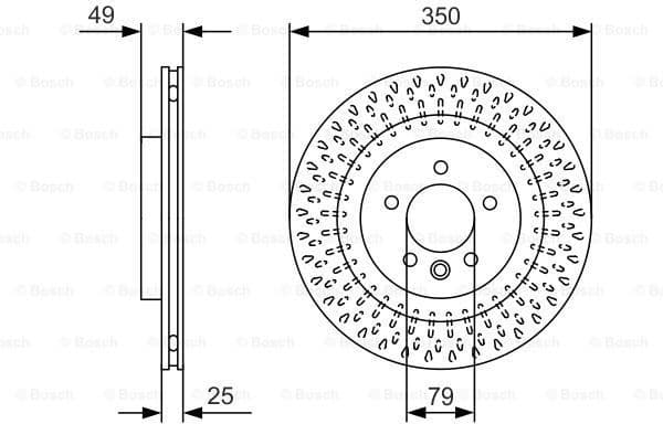 Brake Disc 0986479D31 - image 5