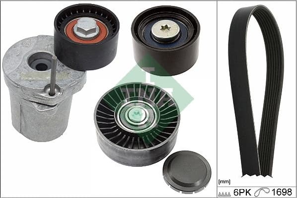 V-ribbed Belt Set 529036910