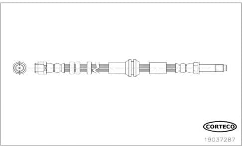Brake Hose 19037287