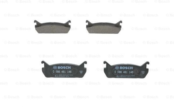 Brake Pad Set, disc brake 0986461146