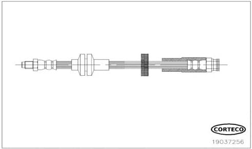 Brake Hose 19037256