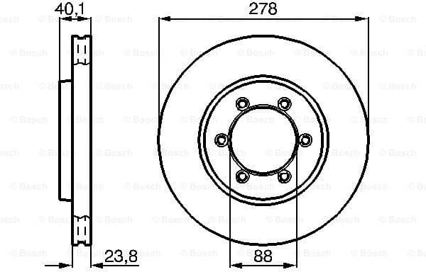 Brake Disc 0986478967
