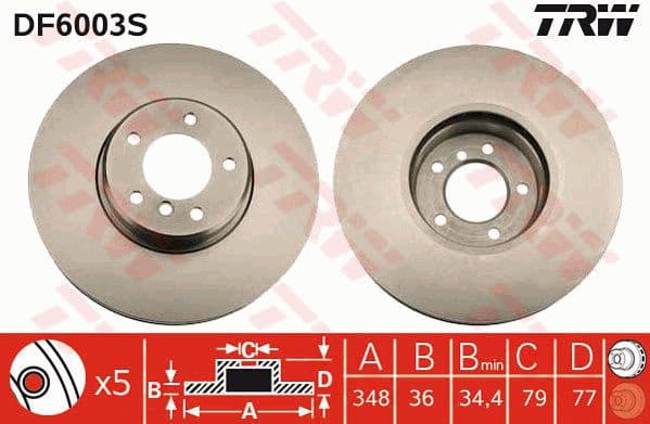 Brake Disc DF6003S